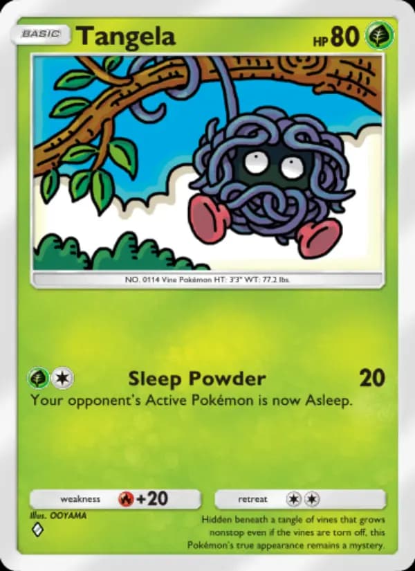 Tangela — Wisdom of Sea and Sky, One Diamond