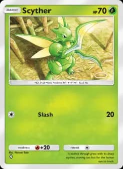 Scyther — Wisdom of Sea and Sky — One Diamond