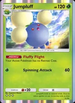Jumpluff — Wisdom of Sea and Sky — Three Diamond