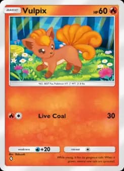 Vulpix — Wisdom of Sea and Sky — One Diamond