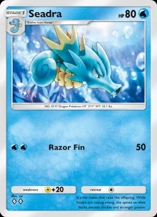 Seadra — Wisdom of Sea and Sky, Two Diamond
