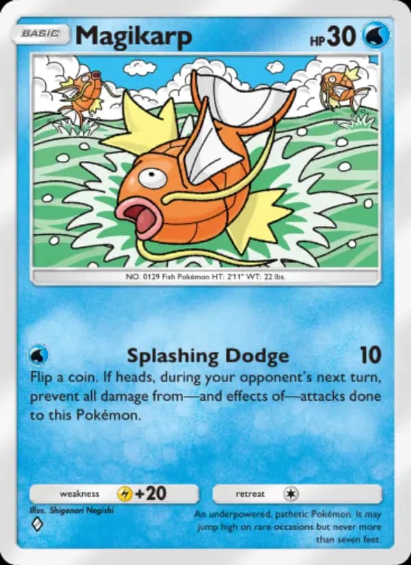 Magikarp — Wisdom of Sea and Sky, One Diamond
