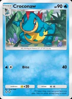 Croconaw — Wisdom of Sea and Sky — Two Diamond