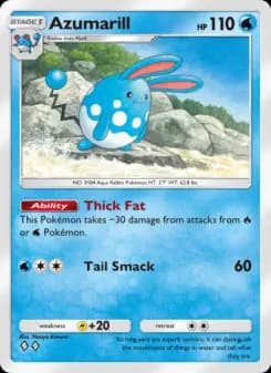 Azumarill — Wisdom of Sea and Sky — Two Diamond