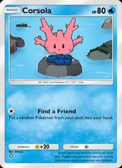Corsola — Wisdom of Sea and Sky — One Diamond