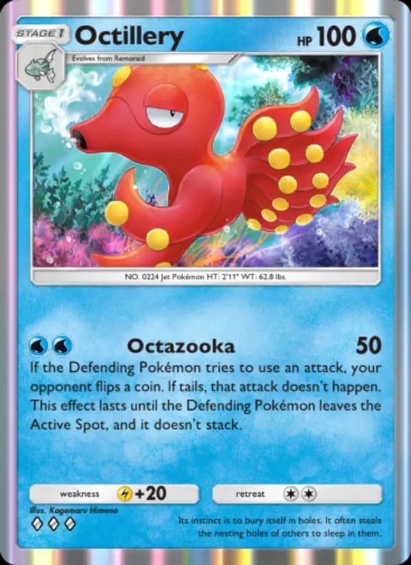 Octillery — Wisdom of Sea and Sky, Three Diamond