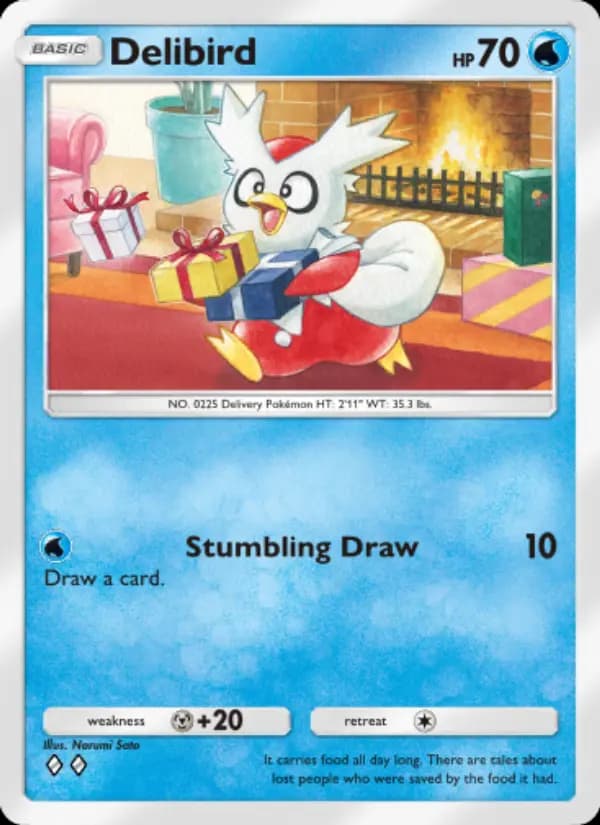 Delibird — Wisdom of Sea and Sky, Two Diamond