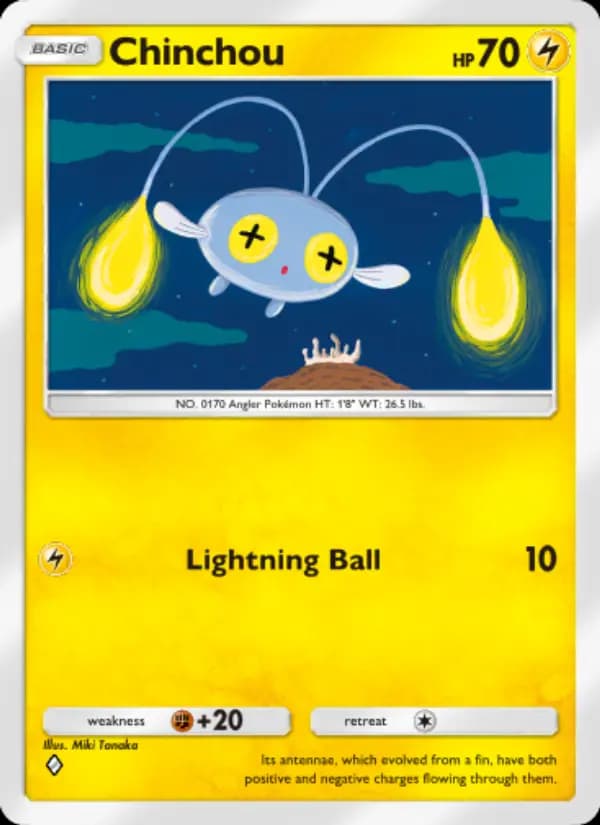 Chinchou — Wisdom of Sea and Sky, One Diamond
