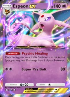 Espeon ex — Wisdom of Sea and Sky — Four Diamond