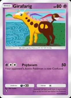 Girafarig — Wisdom of Sea and Sky — One Diamond