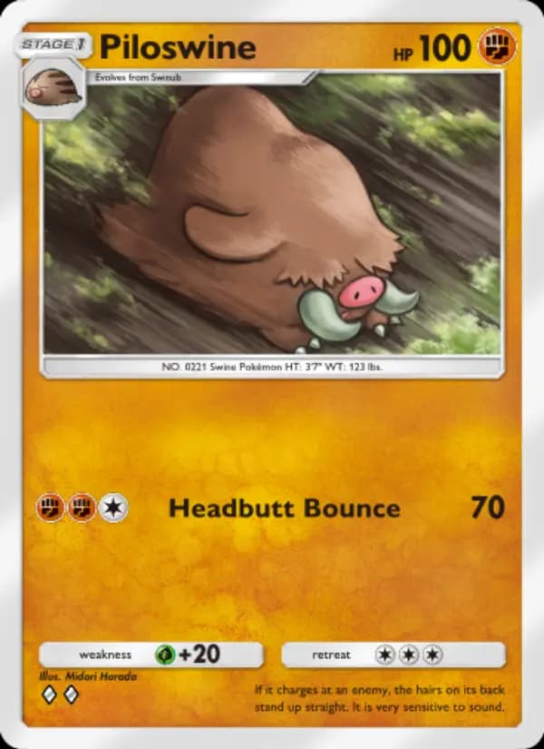 Piloswine — Wisdom of Sea and Sky, Two Diamond
