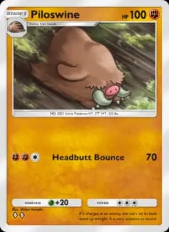 Piloswine — Wisdom of Sea and Sky — Two Diamond