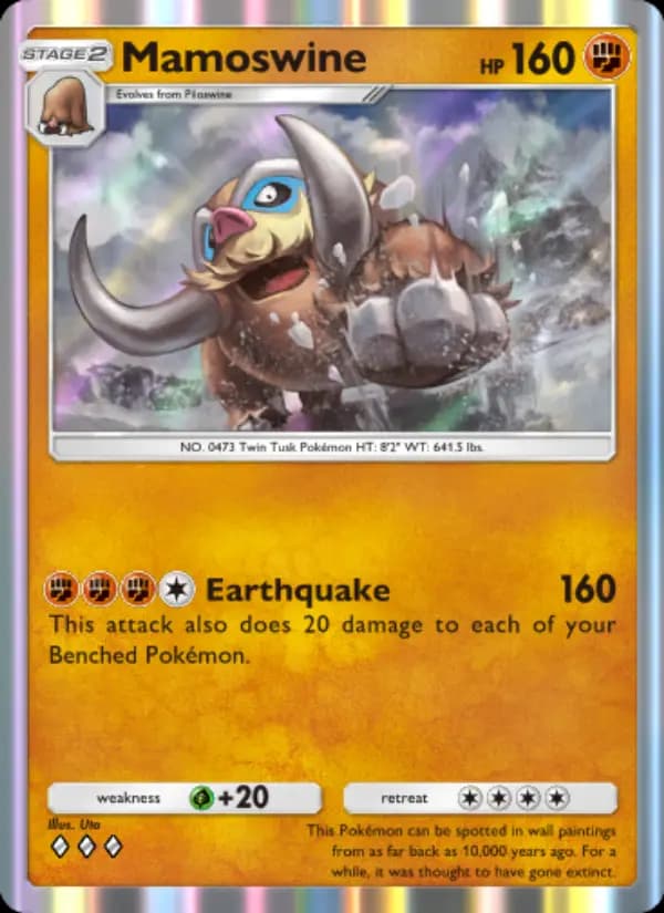 Mamoswine — Wisdom of Sea and Sky, Three Diamond