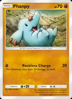 Phanpy — Wisdom of Sea and Sky — One Diamond