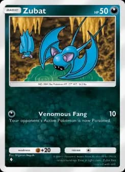 Zubat — Wisdom of Sea and Sky — One Diamond