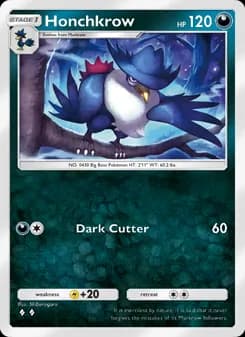 Honchkrow — Wisdom of Sea and Sky — Two Diamond