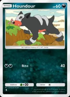 Houndour — Wisdom of Sea and Sky — One Diamond