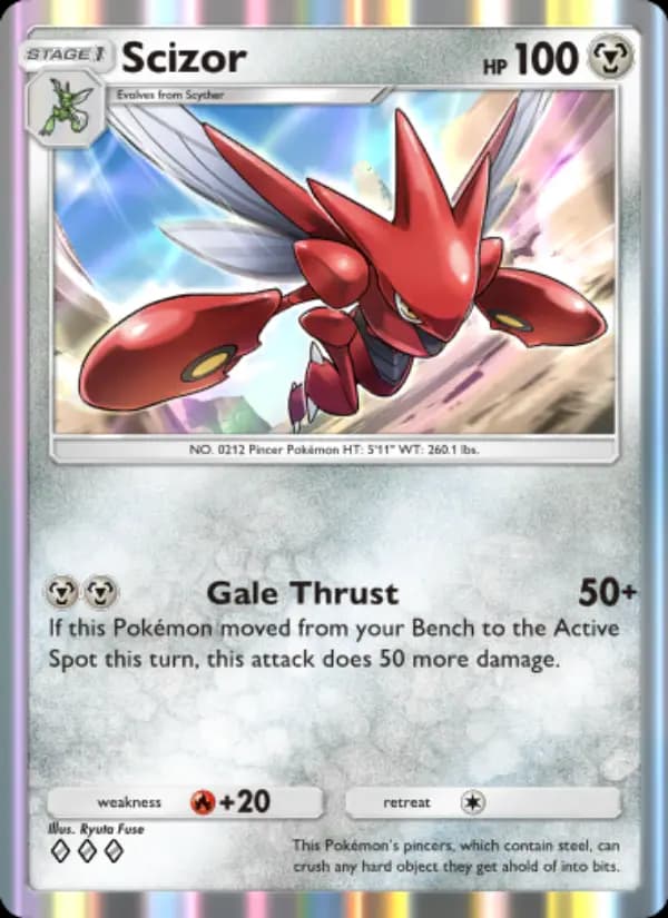 Scizor — Wisdom of Sea and Sky, Three Diamond