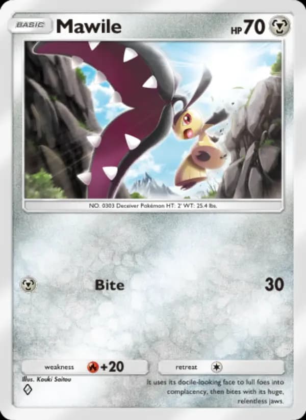 Mawile — Wisdom of Sea and Sky, One Diamond
