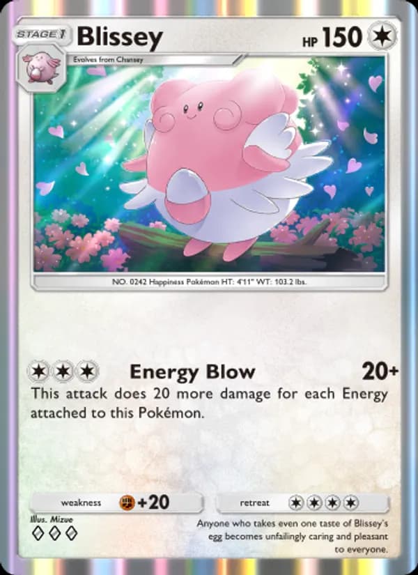 Blissey — Wisdom of Sea and Sky, Three Diamond