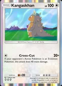 Kangaskhan — Wisdom of Sea and Sky — Three Diamond