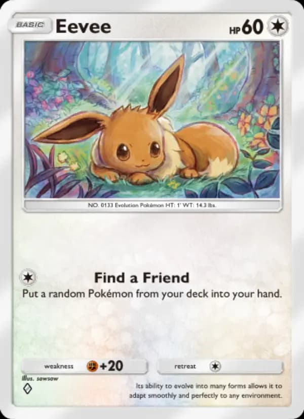 Eevee — Wisdom of Sea and Sky, One Diamond