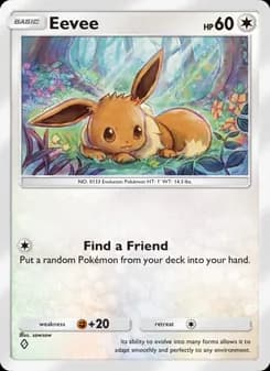 Eevee — Wisdom of Sea and Sky — One Diamond