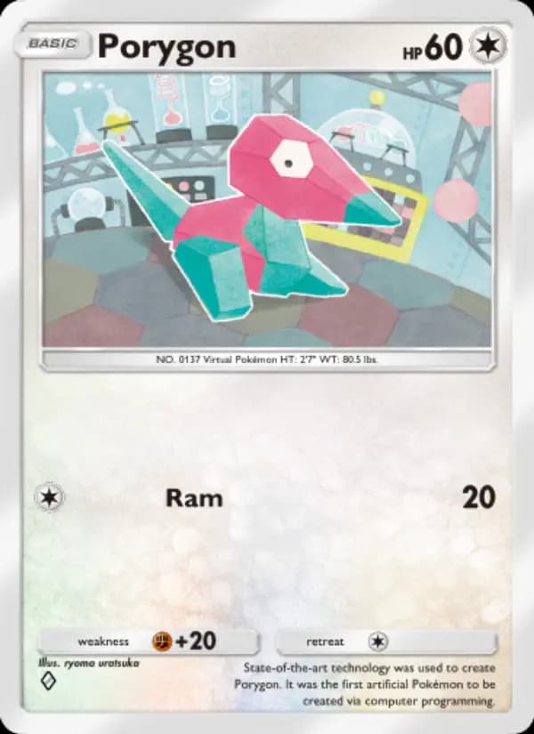 Porygon — Wisdom of Sea and Sky, One Diamond