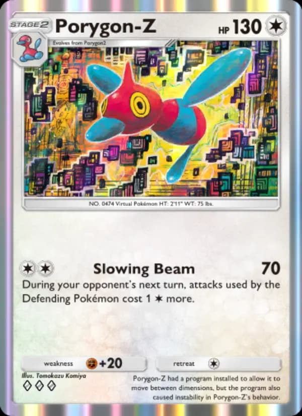 Porygon-Z — Wisdom of Sea and Sky, Three Diamond