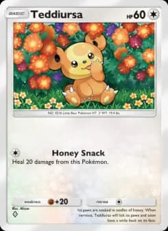 Teddiursa — Wisdom of Sea and Sky — One Diamond
