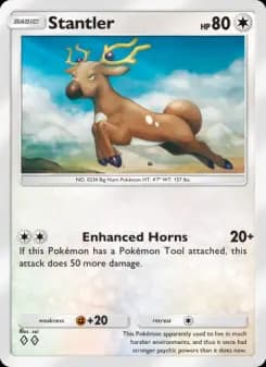 Stantler — Wisdom of Sea and Sky — Two Diamond