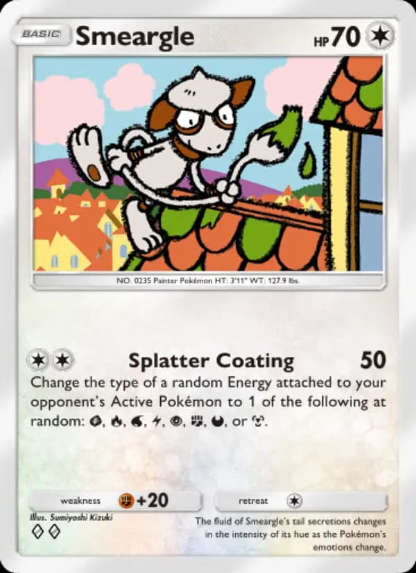 Smeargle — Wisdom of Sea and Sky, Two Diamond