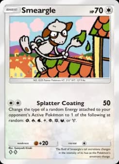 Smeargle — Wisdom of Sea and Sky — Two Diamond