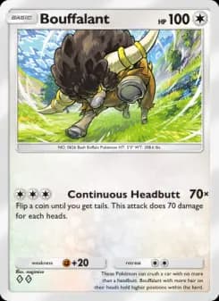 Bouffalant — Wisdom of Sea and Sky — Two Diamond