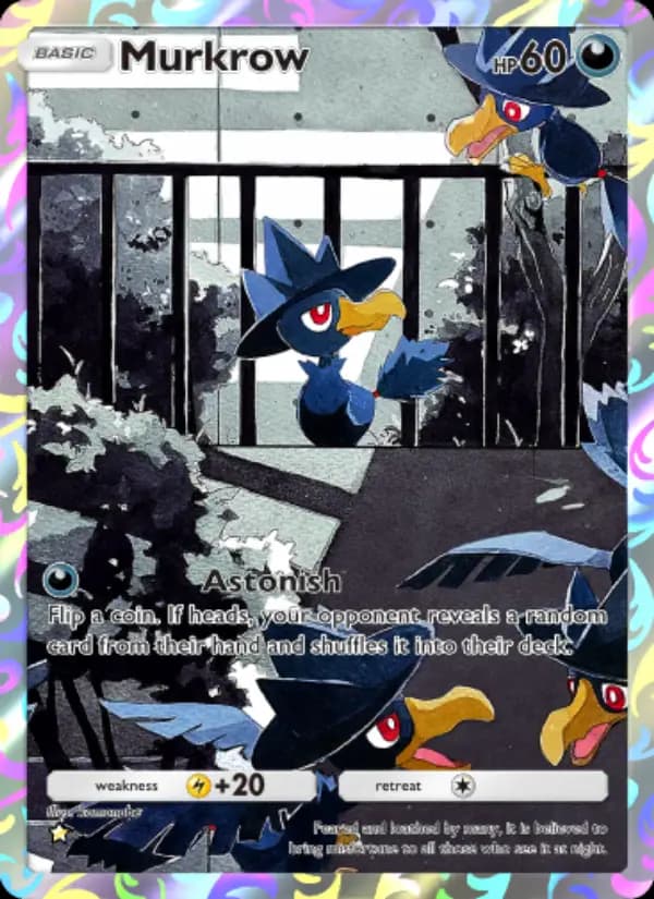 Murkrow — Wisdom of Sea and Sky, One Star