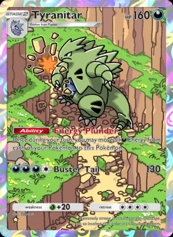 Tyranitar — Wisdom of Sea and Sky, One Star