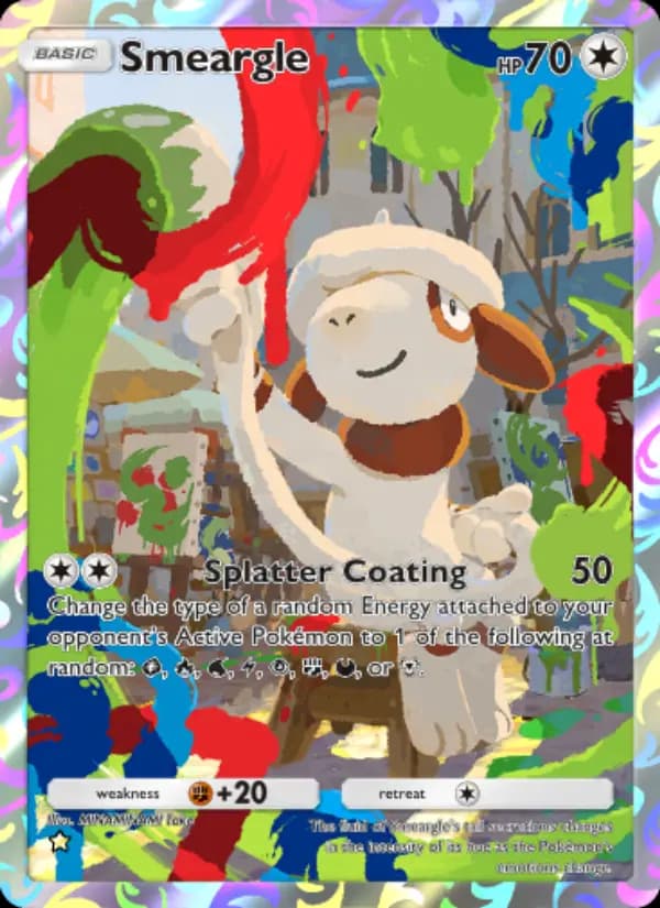 Smeargle — Wisdom of Sea and Sky, One Star