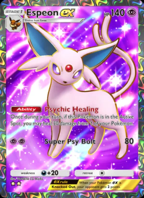 Espeon ex — Wisdom of Sea and Sky, Two Star