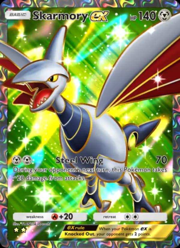Skarmory ex — Wisdom of Sea and Sky, Two Star