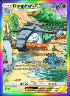 Donphan ex — Wisdom of Sea and Sky — Two Star