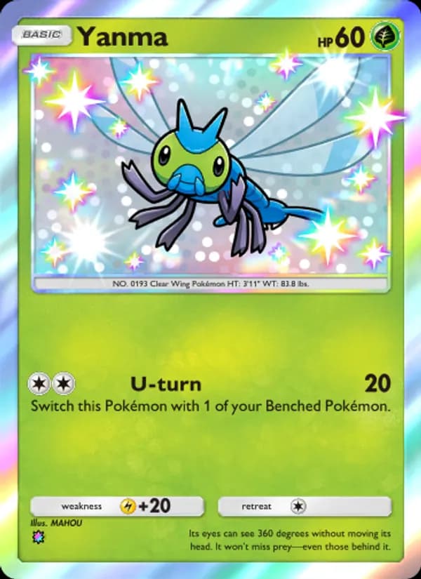 Yanma — Wisdom of Sea and Sky, One Shiny