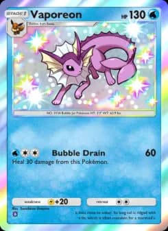 Vaporeon — Wisdom of Sea and Sky — One Shiny