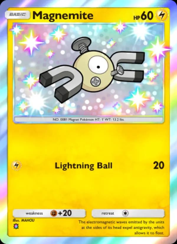 Magnemite — Wisdom of Sea and Sky, One Shiny