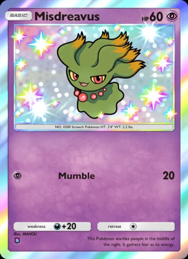 Misdreavus — Wisdom of Sea and Sky, One Shiny