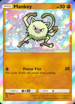 Mankey — Wisdom of Sea and Sky — One Shiny