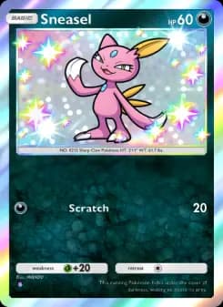 Sneasel — Wisdom of Sea and Sky — One Shiny