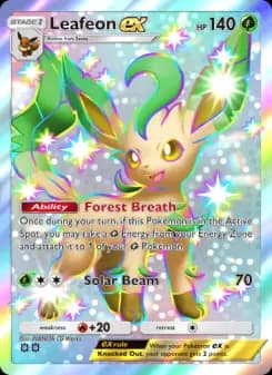 Leafeon ex — Wisdom of Sea and Sky — Two Shiny