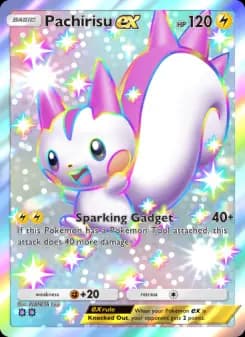 Pachirisu ex — Wisdom of Sea and Sky — Two Shiny