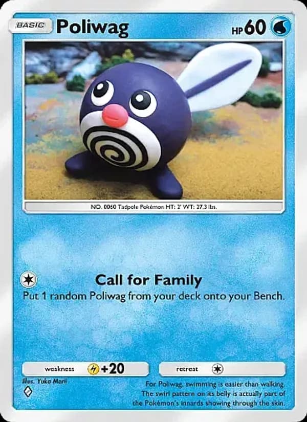 Poliwag — Secluded Springs, One Diamond