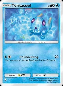Tentacool — Secluded Springs — One Diamond